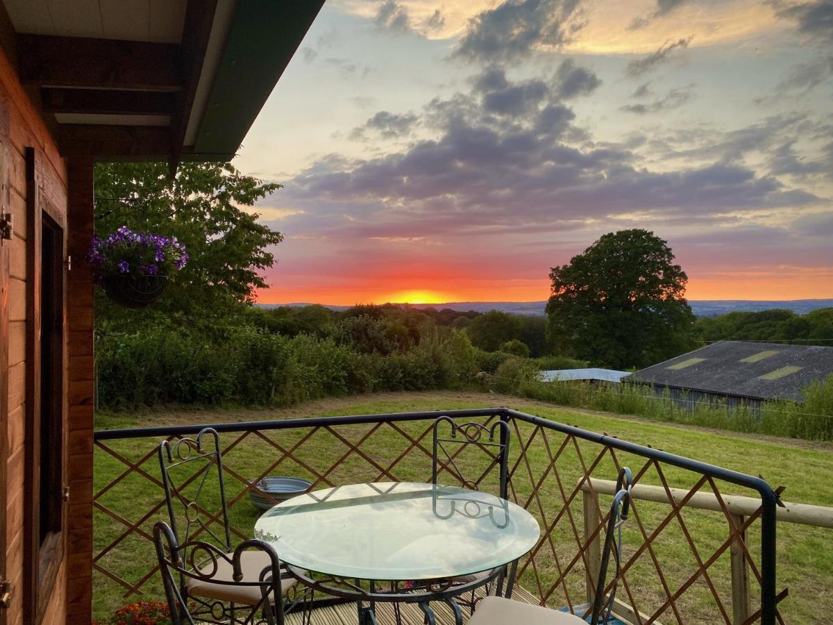 Cherry Tree Glamping Lodge Somerset  Esterno foto